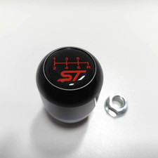 BLACK 6SPEED SPORT WEIGHTED SHIFT GEAR KNOB for FOCUS MK2 ST 225 2.5 TURBO 05-12