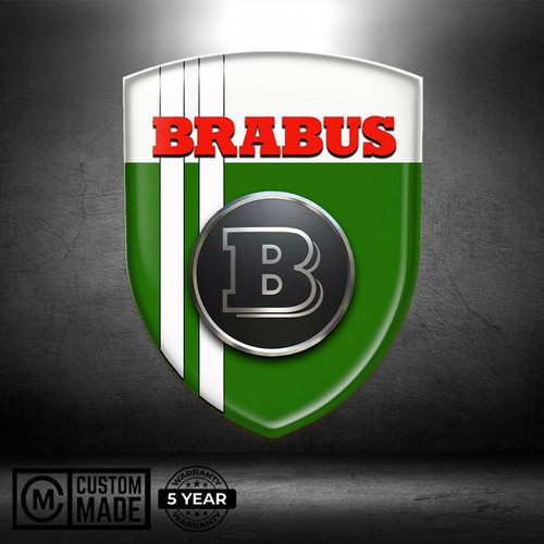 Brabus sticker fender badge - sticker,