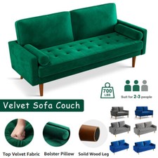 Modern 2 3 Seater Velvet Sofa