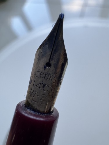 Vintage waterman fountain - vintage, w2
