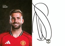 Luke Shaw Signed Manchester
