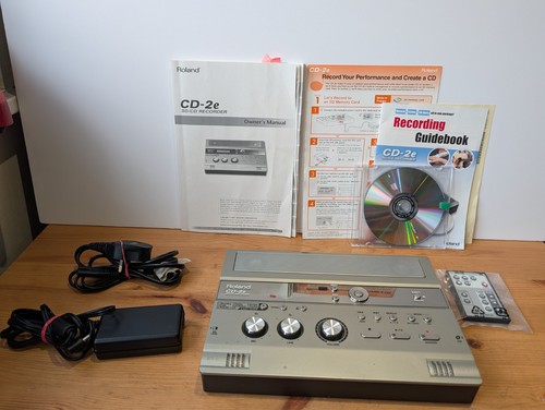 Roland digital recording - cd-2e,