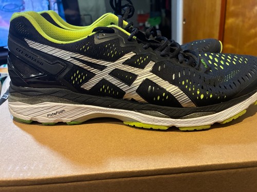 Asics gel kayano - gel-kayano, black/neon