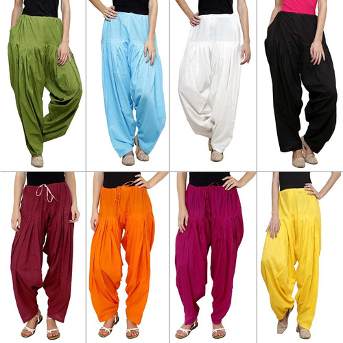 Cotton patiala salwar punjabi - cotton,