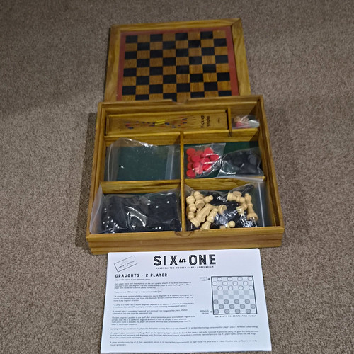 Six one wooden - wooden, 6-game