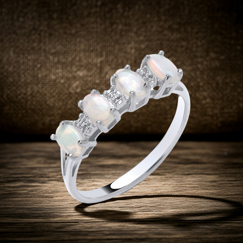 Natural opal and - opal,