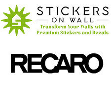Recaro Vinyl Decal Sticker