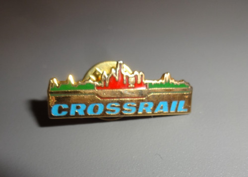Crossrail train pin - crossrail,