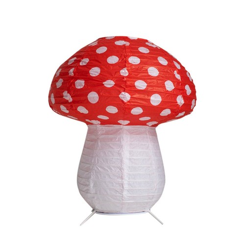 Paper toadstool night light - paper,