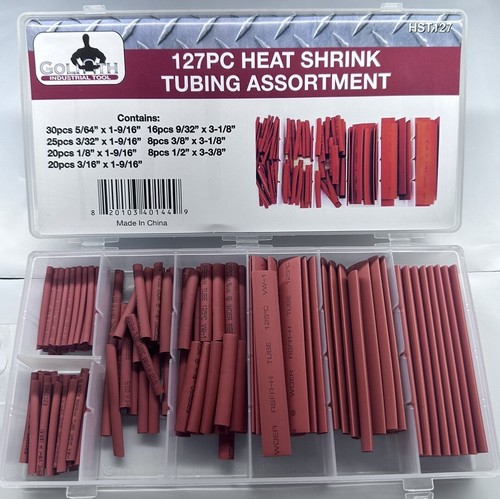 127pc goliath industrial red - red, 7