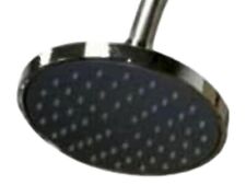 Swirl Drench Circular Tilt/ Fixed Round Shower Head (Dia) 160mm Polished Chrome