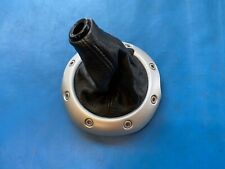 MG F/TF Gear Stick Gaiter & Silver Surround (2000 - 2007) Part Number: FJM101910