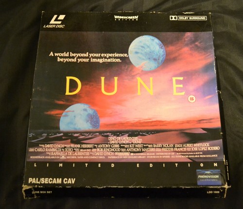 Laserdisc video movie dune - movie,
