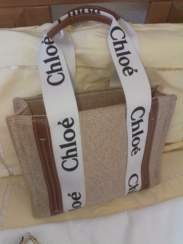 Chloé canvas small leather - chloé,