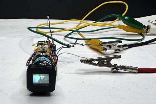 Crt mini cathode ray tube - , b&w