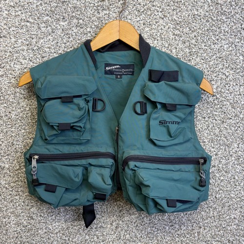 Vtg simms fishing vest - vtg,
