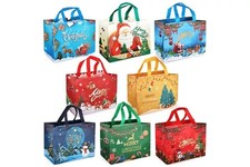 8PCS Christmas Gift Bags Large