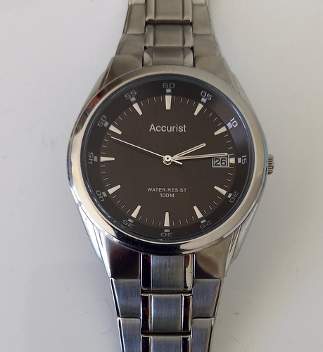 Accurist mb643 stainless steel - accurist,