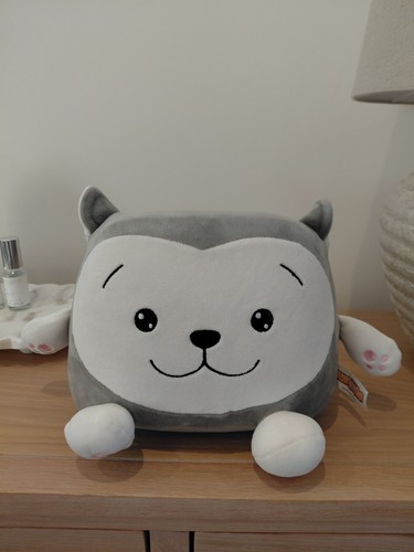 Squishimi husky plush toy - plush, –