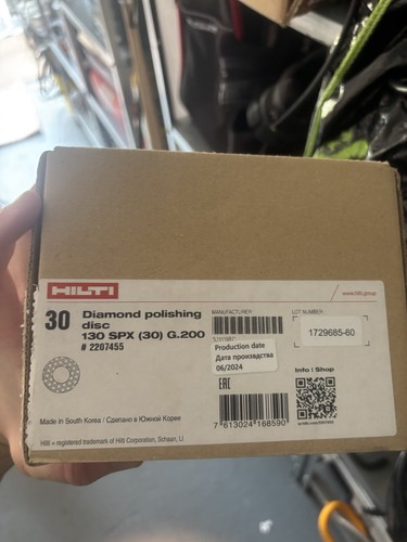 Hilti diamond polishing disc - hilti,