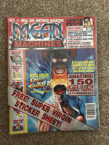 Mean machines magazine issue - mean,