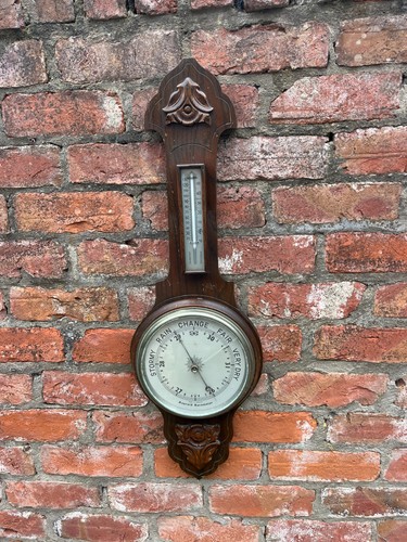 Large antique oak - antique, cased
