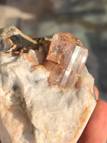 Unique natural imperial topaz - natural,