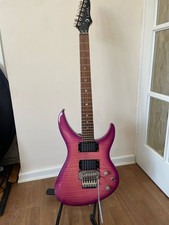 Luna Andromeda Electric Guitar Trans Grape