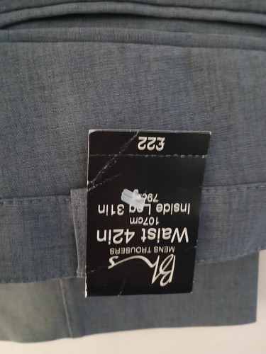 New bhs grey trousers - new,