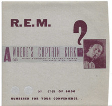 R.E.M. (REM) - Where's Captain