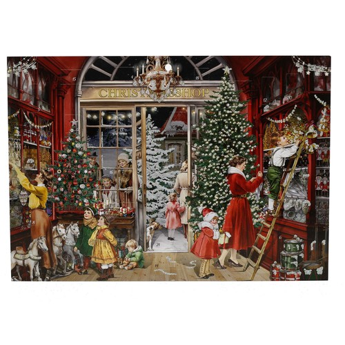 Illustrated christmas shop - illustrated,