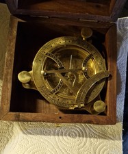 Brass Sextant Compass with