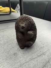 Vintage Denmark Pottery Figurine Ellen Karlsen Hedgehog Design