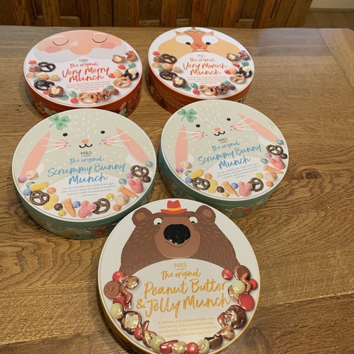 Empty sweet tins - m&s,