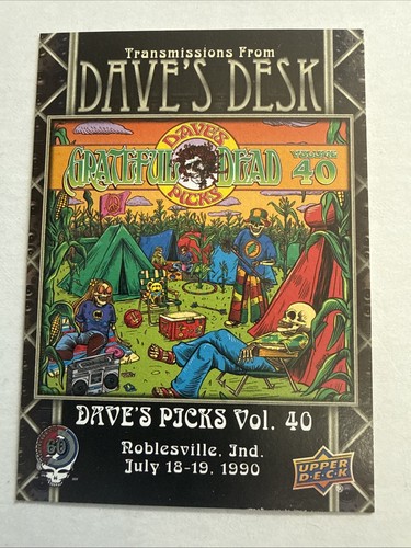 2025 upper deck grateful dead - upper,