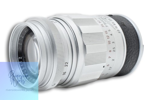 Leica elmarit 90mm silver - 90mm,