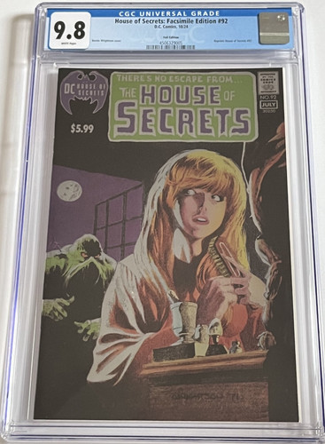 House secrets cgc 9 8 - #92,