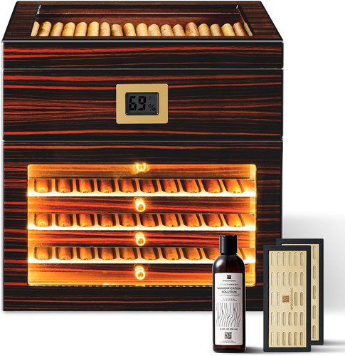 Cigar humidor cabinet for 100 - cabinet,