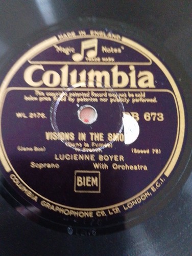 Lucienne boyer visions the - boyer.,