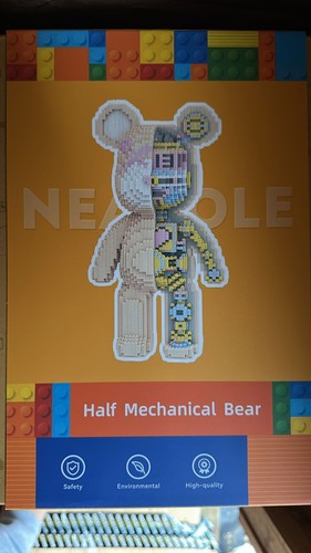 Neacole ghost bear brick - bear,
