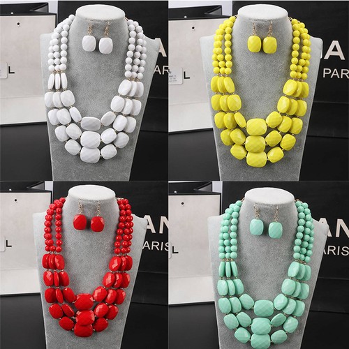 Necklace multilayer choker - necklace,