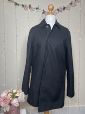 ASOS DESIGN Black Mac Coat