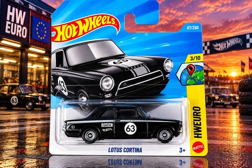 2026 hot wheels lotus - lotus, cortina