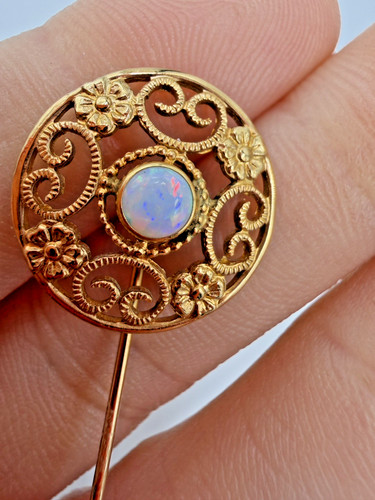 Vintage brooch stick pin - vintage,