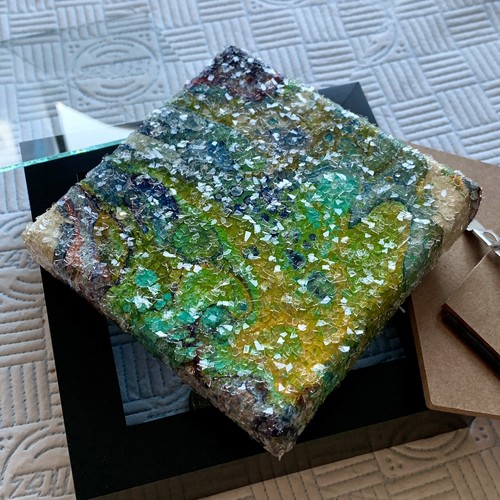 Small unique acrylic art hand - small,
