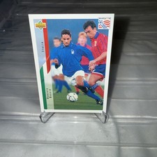 Roberto Baggio 1994 USA World Cup Upper Deck Card ITALY