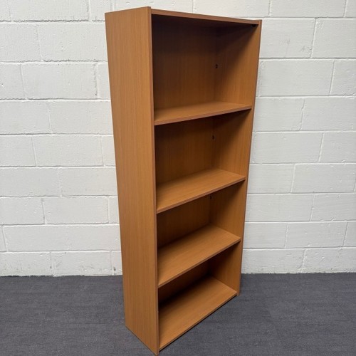 Beech shelf bookcase - beech, 1800mm