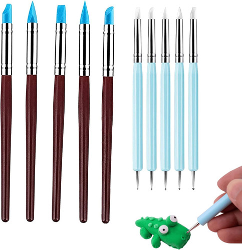 10pcs silicone polymer - polymer, clay