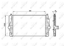 INTERCOOLER, CHARGER FOR VW