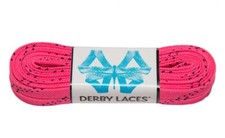 Derby Laces - Waxed Roller Derby Skate Laces - Dash Pattern - ! 5 COLOURS !